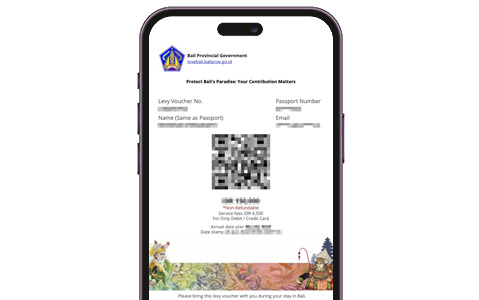 tourist levy QR